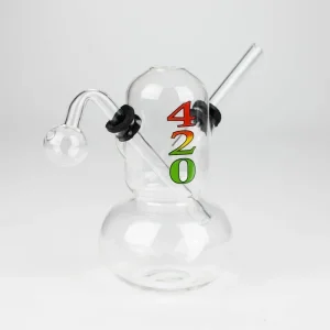 6" Oil Rig Sticker Round