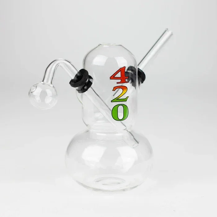 6" Oil Rig Sticker Round