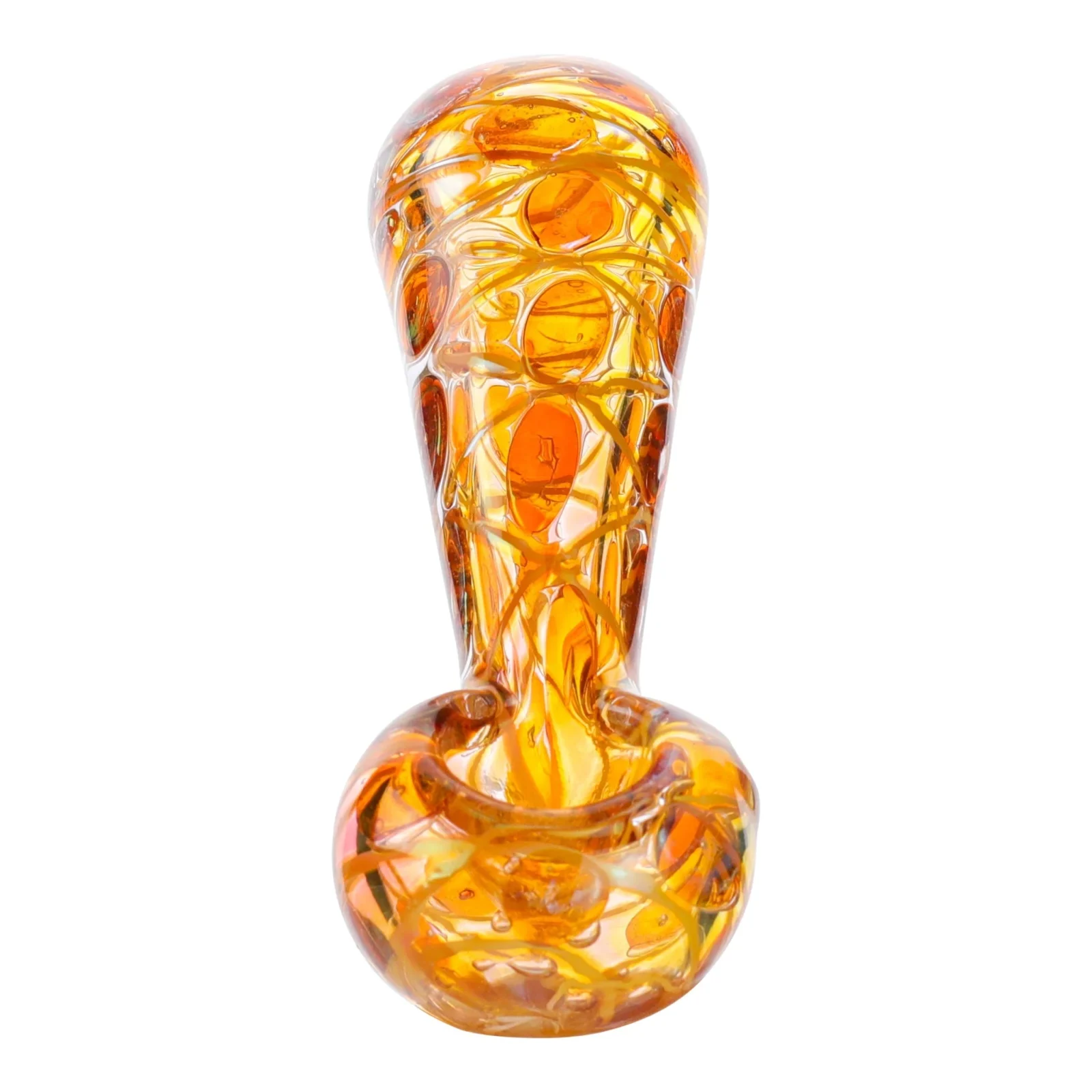 Amber Gold Pipe - 5in - Image 2