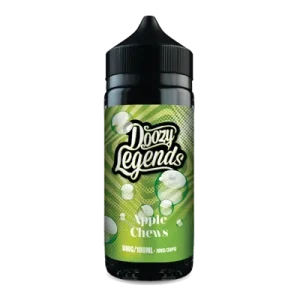 APPLE CHEWS 100ML E LIQUID DOOZY LEGENDS 30/70 PGVG