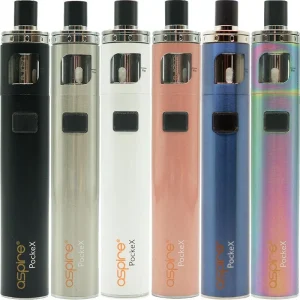 Aspire PockeX pod vape kit + 10ml e-liquid