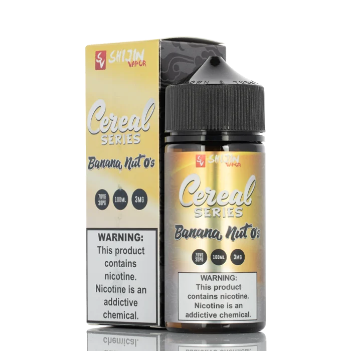 Banana Nut O’s – Cereal Series – Shijin Vapor – 100mL