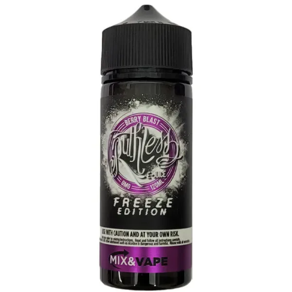 BERRY BLAST SHORTFILL E-LIQUID BY RUTHLESS FREEZE 100ML