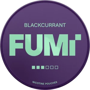 Blackcurrant FUMi slim nicotine pouches 20 pack