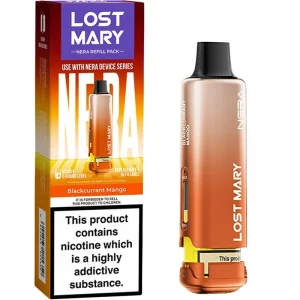 Blackcurrant mango Lost Mary Nera 15K pod & refill 12ml