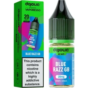 Blue razz GB DOJOLIQ e-liquid by Vaporesso 10ml