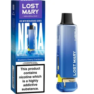 Blueberry cherry cranberry Lost Mary Nera 15K pod & refill 12ml