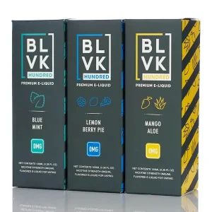 BLVK Hundred – No Nicotine Vape Juice – 100ml (DISCONTINUED)