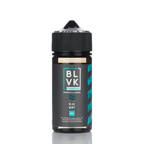 BLVK Hundred – No Nicotine Vape Juice – 100ml (DISCONTINUED) - Image 2