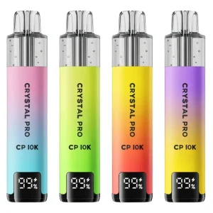 BOX OF 10 | Crystal Pro CP 10,000 Puff Pre-filled VAPE Kit