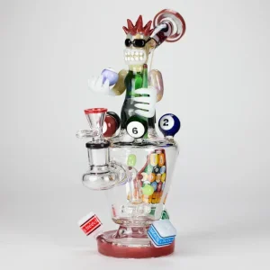 Cheech Glass - 11.5" Pool Hall Blazy Buddy Bong