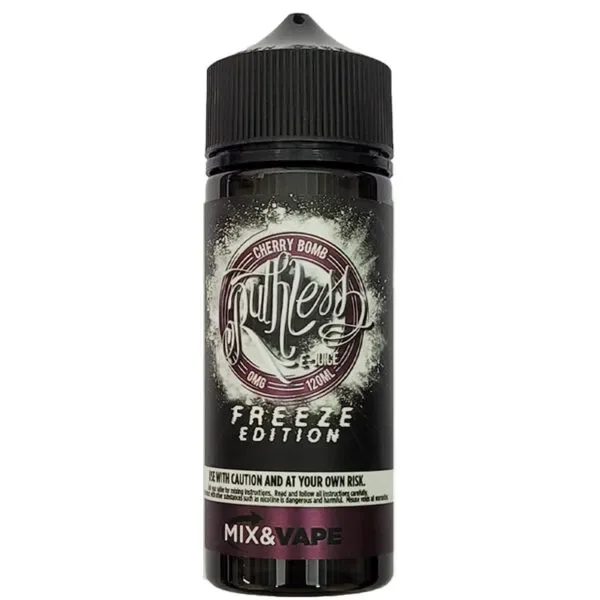 CHERRY BOMB SHORTFILL E-LIQUID BY RUTHLESS FREEZE 100ML