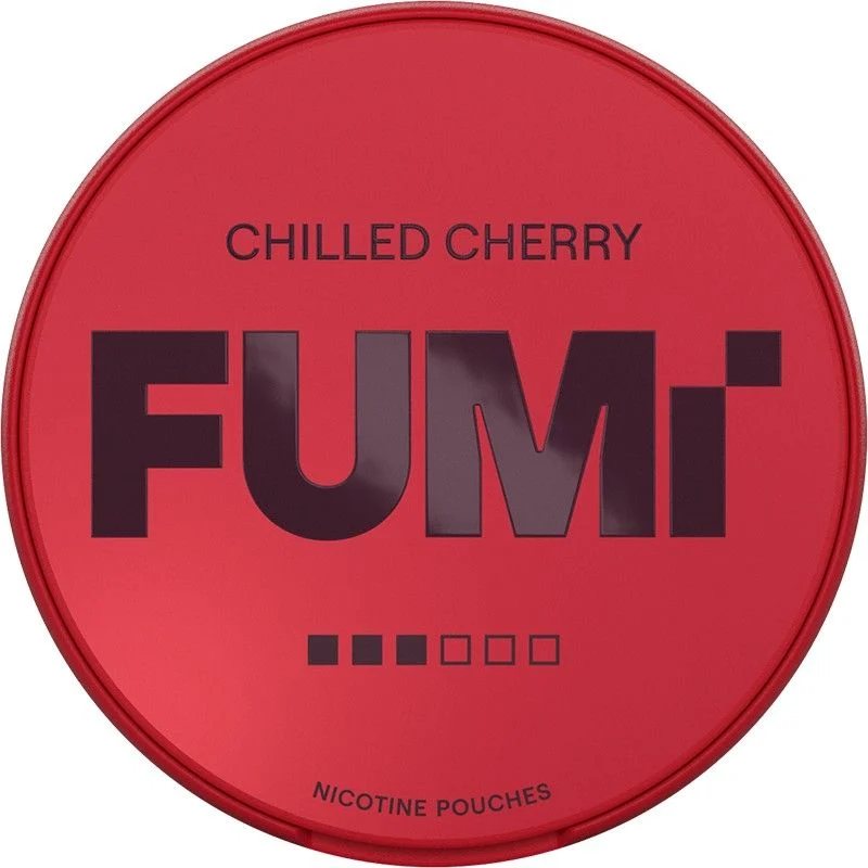 Chilled cherry FUMi slim nicotine pouches 20 pack