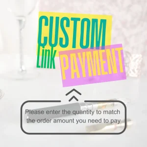 Custom Payment Link for Wholesale or Sample Order