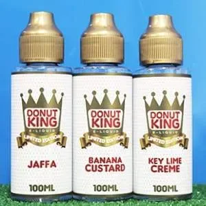 DONUT KING LIMITED EDITION E-LIQUIDS 100ML SHORT FILL