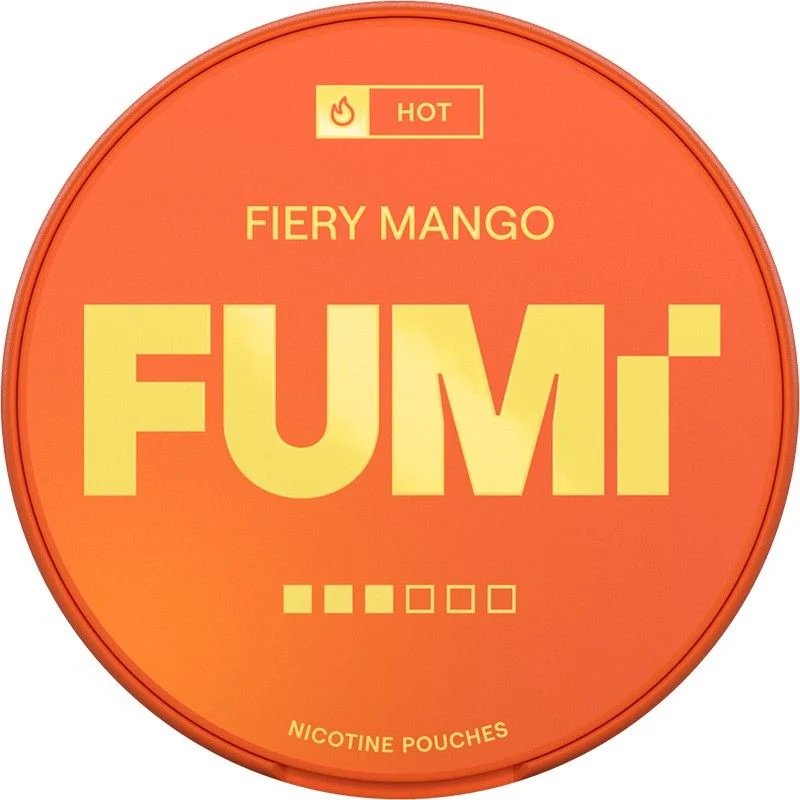 Fiery mango FUMi slim nicotine pouches 20 pack
