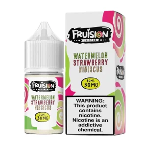 Fruision Salt Nic 30mL – Watermelon Strawberry Hibiscus –