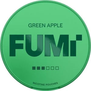 Green apple FUMi slim nicotine pouches 20 pack