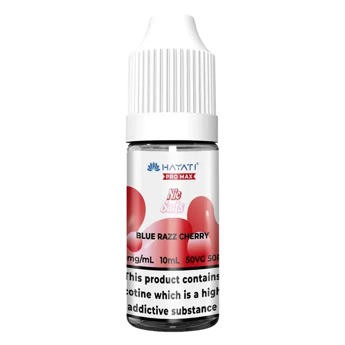 Hayati Pro Max Blue Razz Cherry Nic Salt Vape Juice