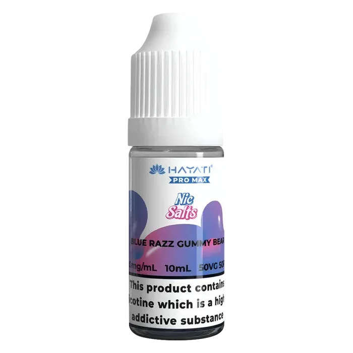 Hayati Pro Max Blue Razz Gummy Bear Nic Salt Vape Juice