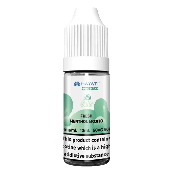 Hayati Pro Max Fresh Menthol Mojito Nic Salt Vape Juice