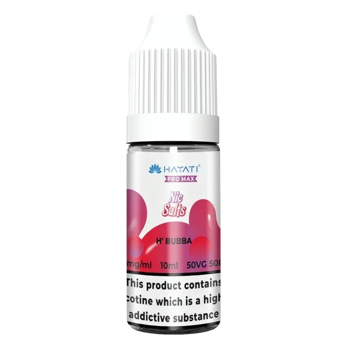 Hayati Pro Max H' Bubba Nic Salt Vape Juice