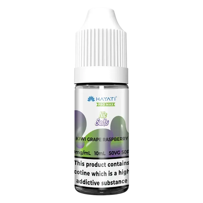 Hayati Pro Max Kiwi Grape Raspberry Nic Salt Vape Juice