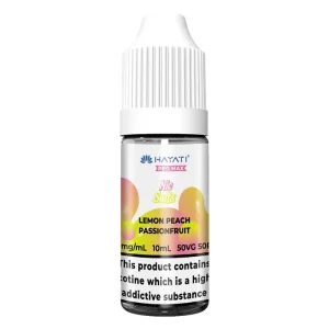 Hayati Pro Max Lemon Peach Passionfruit Nic Salt Vape Juice