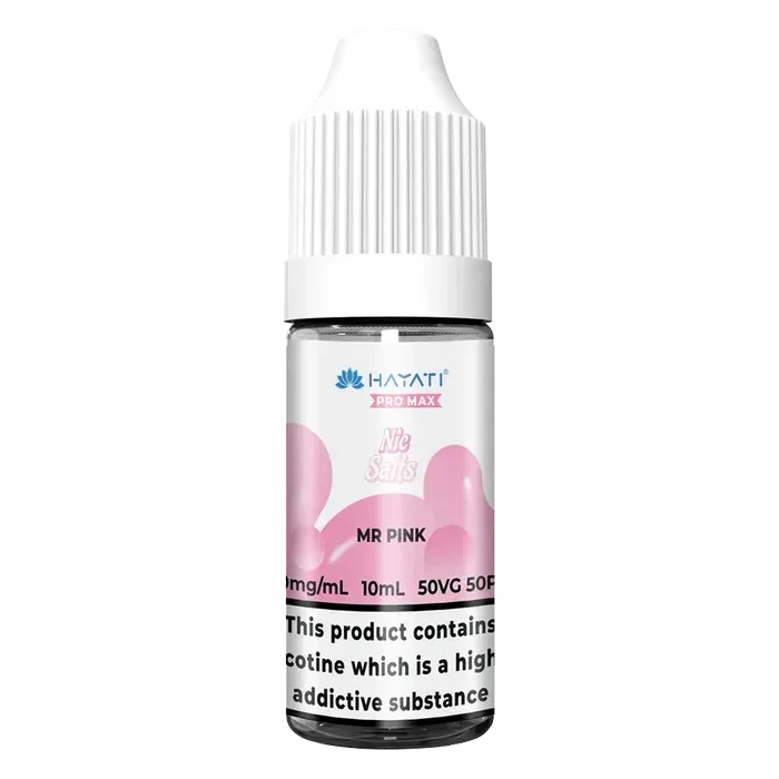 Hayati Pro Max Mr Pink Nic Salt Vape Juice
