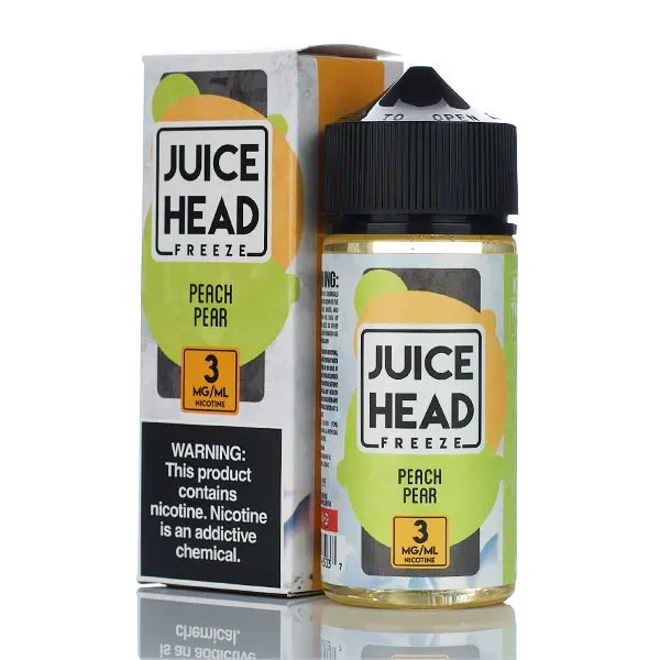 Juice Head Freeze E-Liquid – Peach Pear Freeze – 100ml