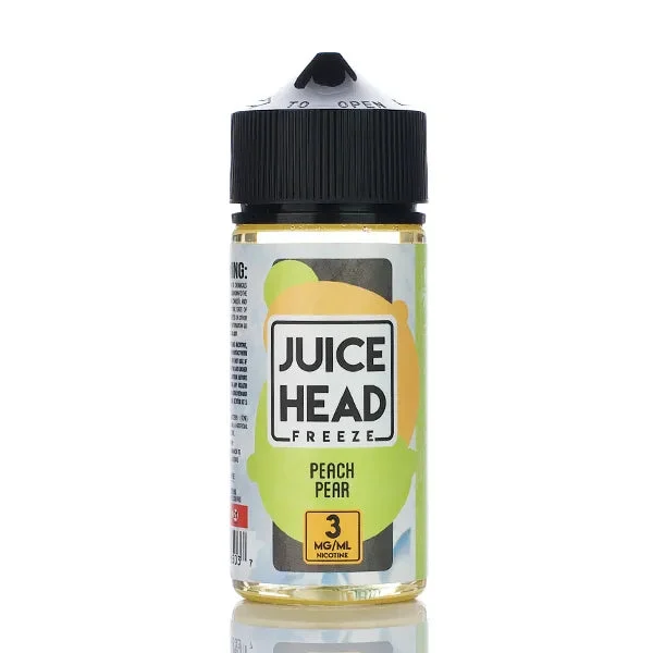 Juice Head Freeze E-Liquid – Peach Pear Freeze – 100ml - Image 2