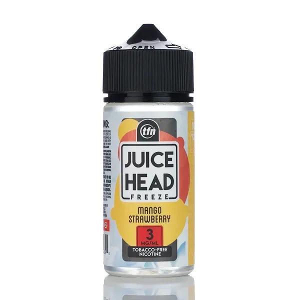 Juice Head TFN E-Liquid – Mango Strawberry Freeze- 100ml - Image 2