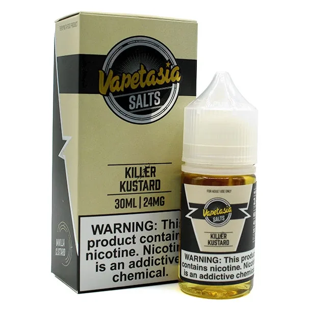 Killer Kustard - 24mg - Vapetasia Salt - 30mL