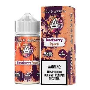 Liquid Assets_E-Liquid 100mL_Blackberry Peach_-