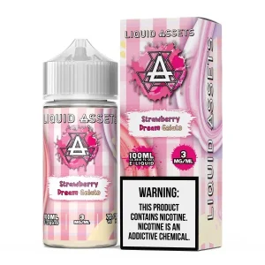 Liquid Assets_E-Liquid 100mL_Strawberry Dream Gelato _-