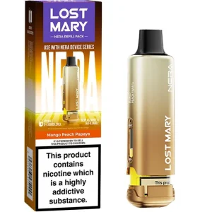 Mango peach papaya Lost Mary Nera 15K pod & refill 12ml