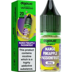 Mango pineapple passionfruit DOJOLIQ e-liquid by Vaporesso 10ml