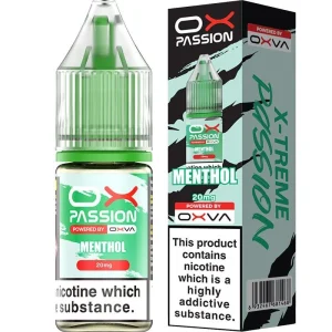 Menthol OX Passion e-liquid by OXVA 10ml