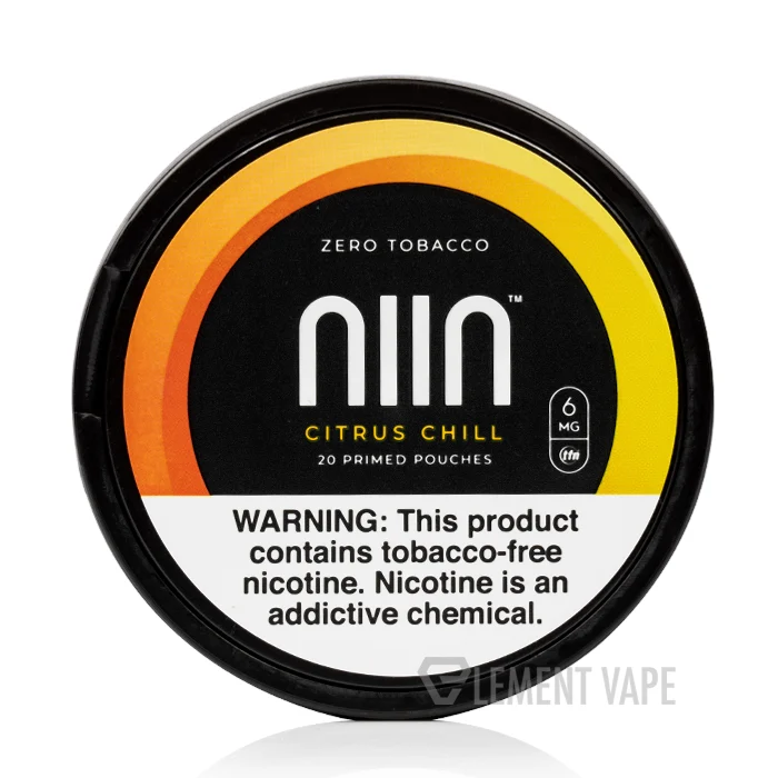 NIIN Nicotine Pouches – CITRUS CHILL - Image 2