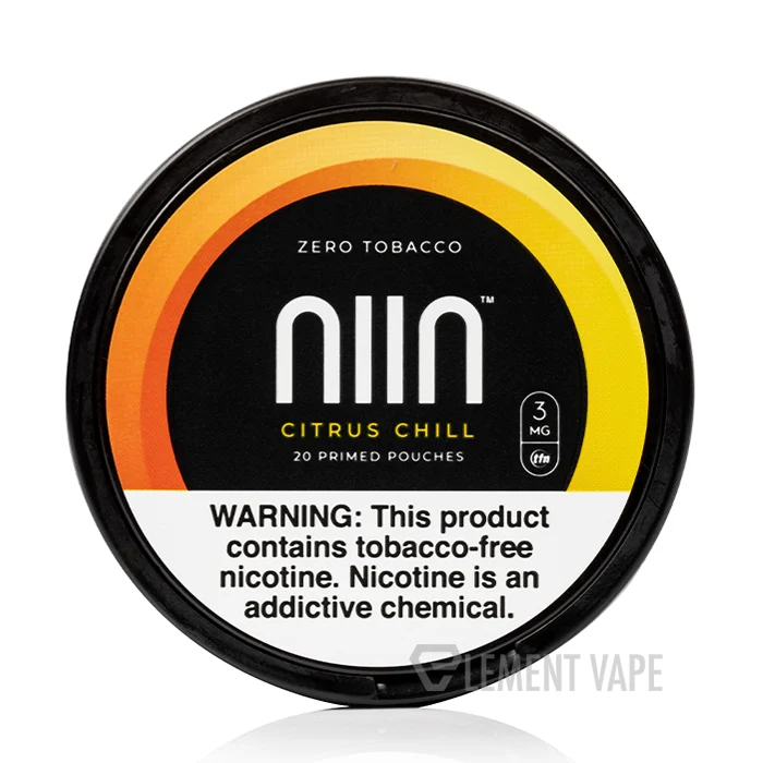 NIIN Nicotine Pouches – CITRUS CHILL