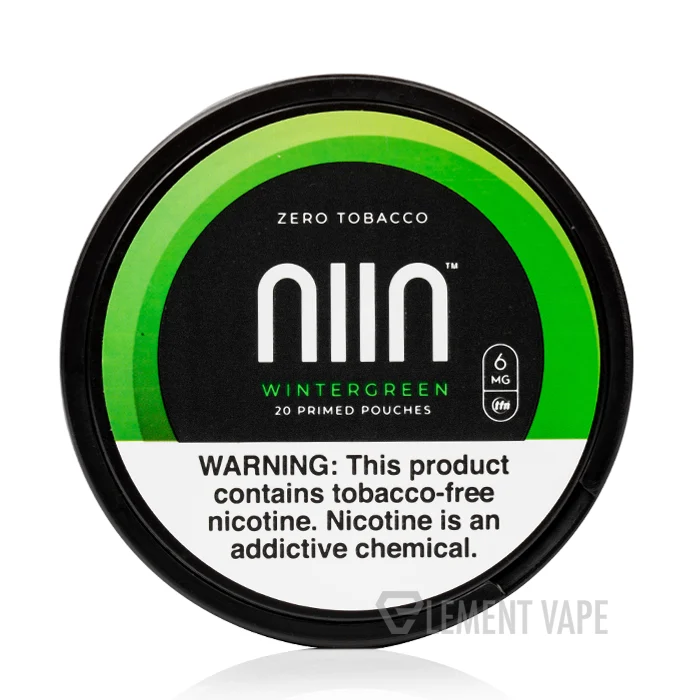 NIIN Nicotine Pouches – WINTERGREEN - Image 2