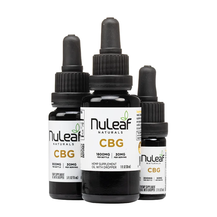 NuLeaf Naturals – Full Spectrum Hemp CBG Oil