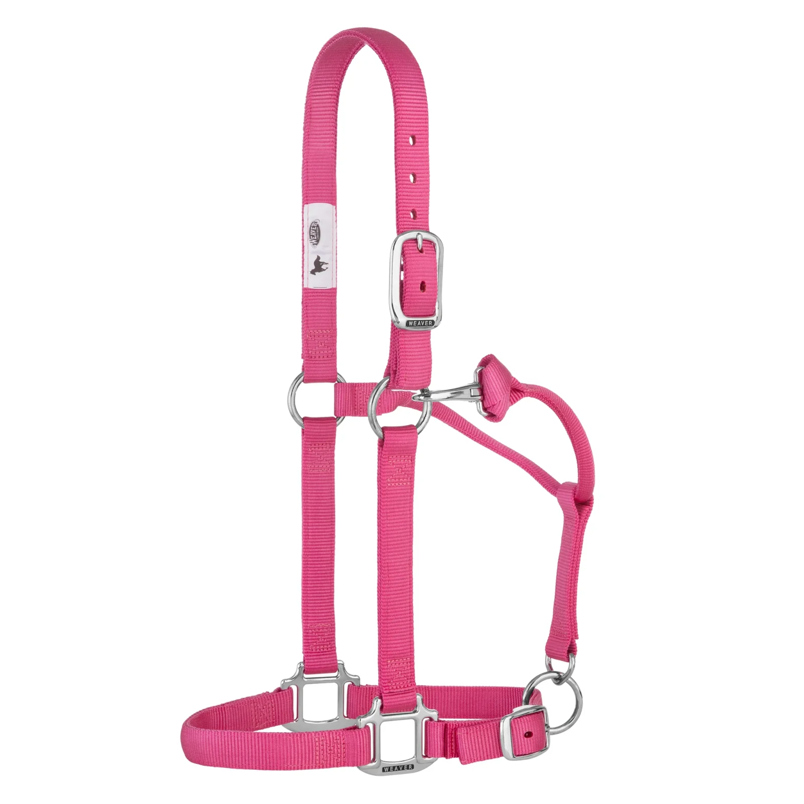 Original Adjustable Nylon Halter with Chrome Plated Hardware - Image 2