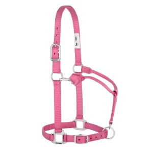 Original Adjustable Nylon Halter with Chrome Plated Hardware
