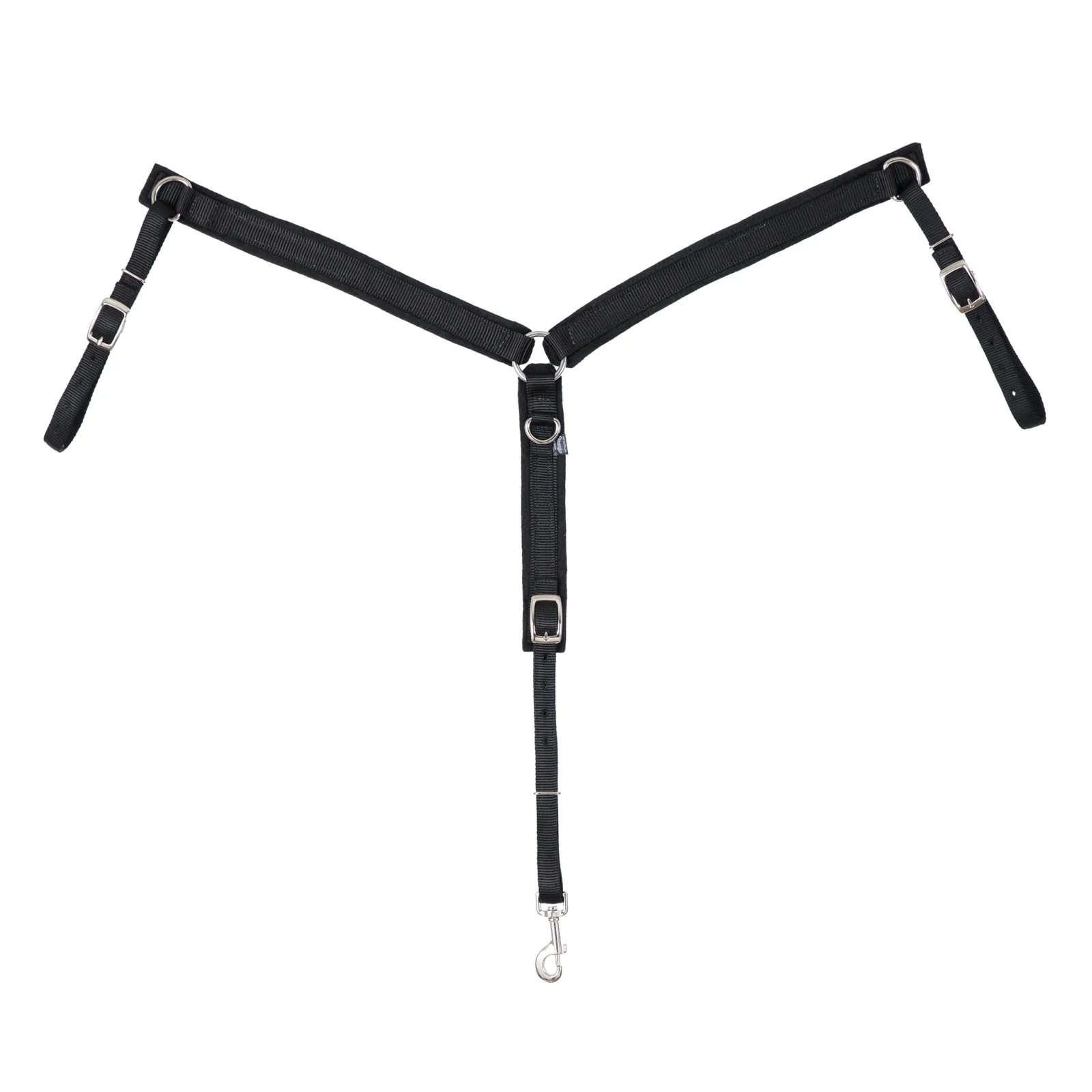 Pony Felt Lined 1" Ring-in-Center Breast Collar