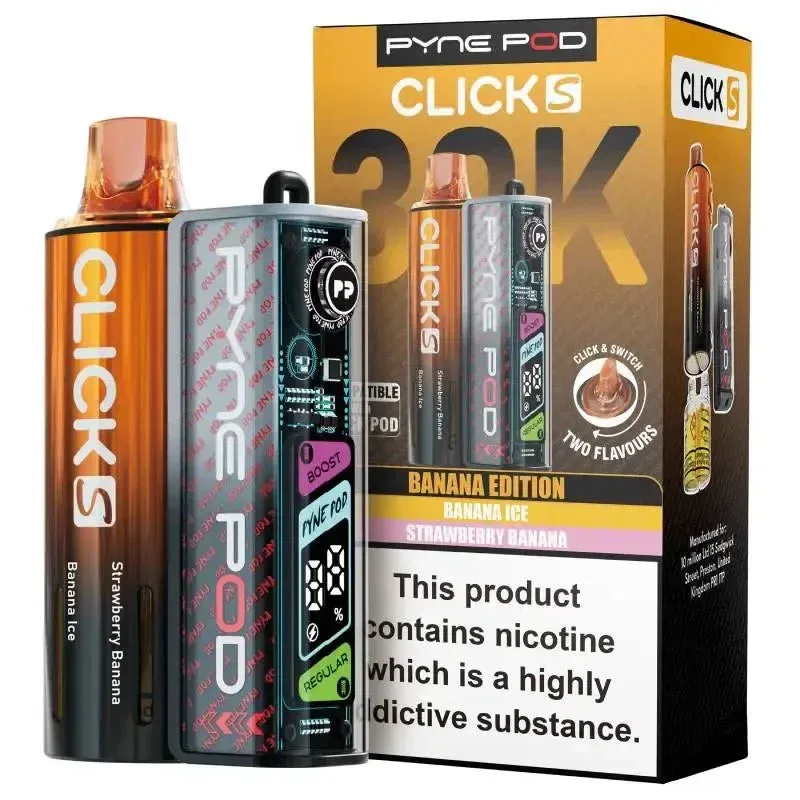 Pyne Pod Click S 30k VAPE (PACK OF 5)