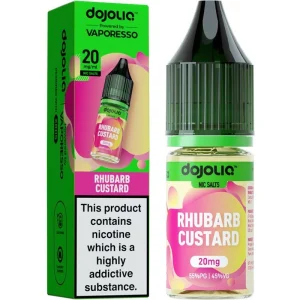 Rhubarb custard DOJOLIQ e-liquid by Vaporesso 10ml