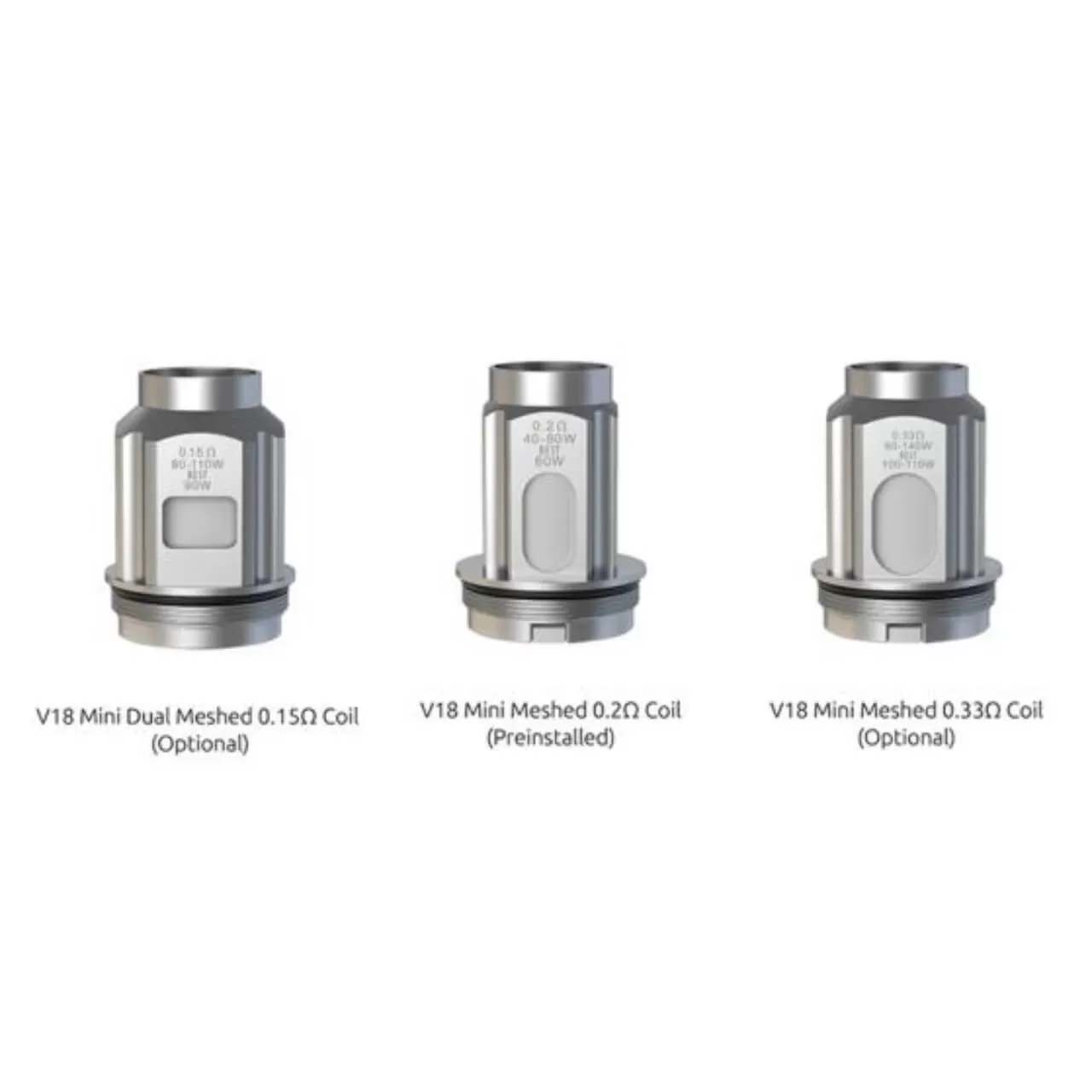 SMOK TFV18 Mini Replacement Coils – 3PK