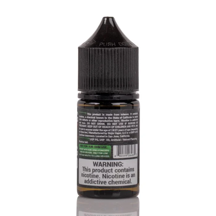 Sour Green Apple SALT – It’s Pixy – Shijin Vapor – 30mL - Image 2