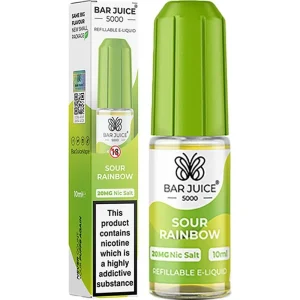 Sour rainbow Bar Juice 5000 e-liquid 10ml